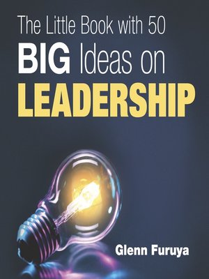 cover image of The Little Book with 50 Big Ideas on Leadership